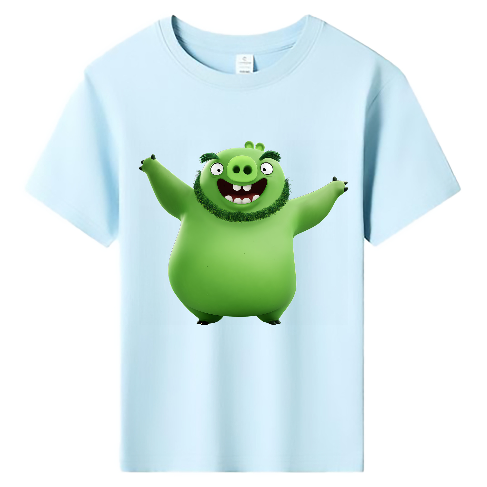 （画像用） Angry Birds アングリーバード 綿100％キッズTシャツ（フロントプリント）
